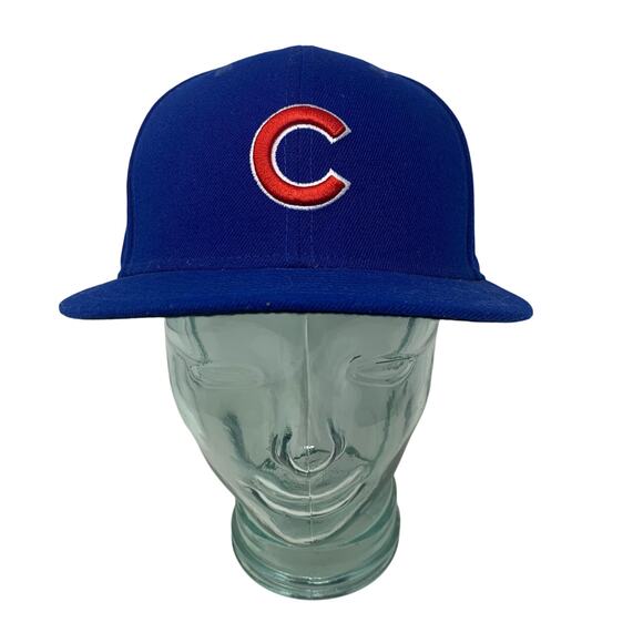 Chicago Cubs New Era On-Field Cap Size 7 1/8 - Picture 1 of 5